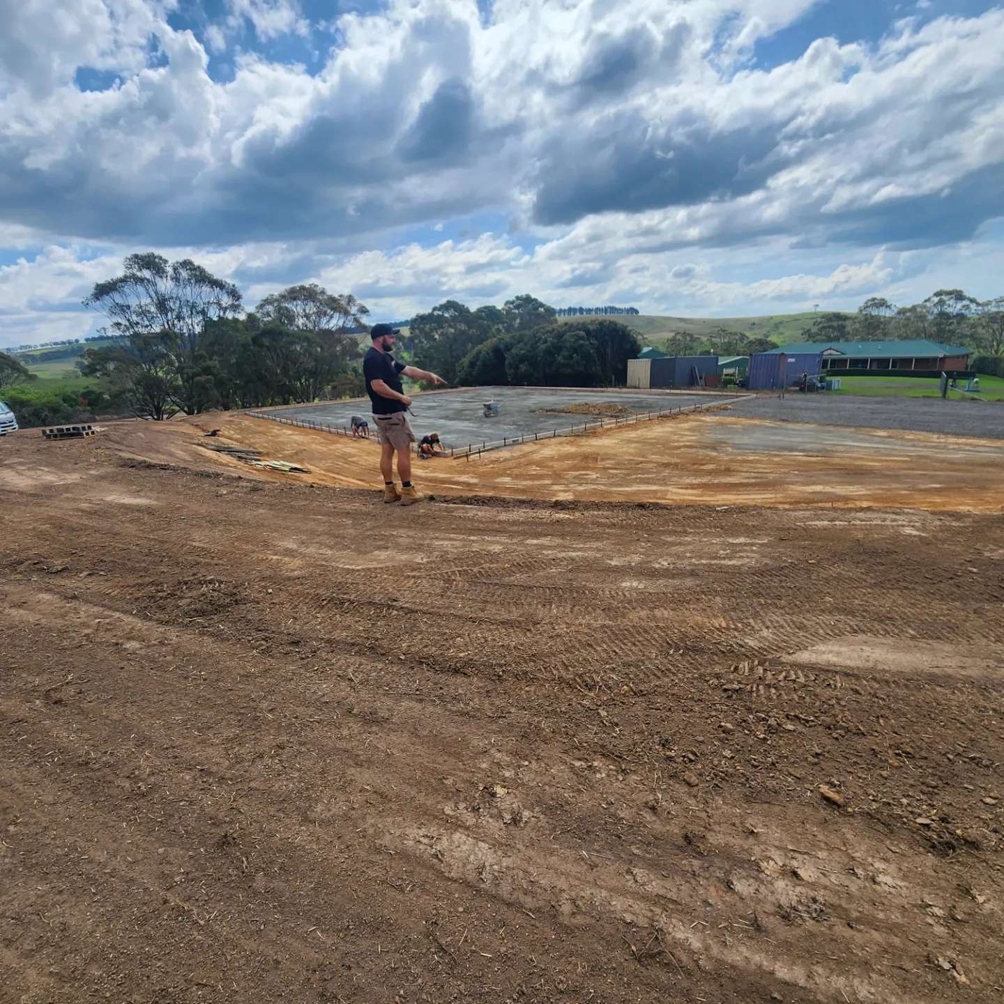 Excavation work